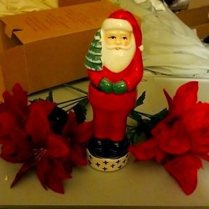 SANTA CLAUS CRAFTY CERAMIC FIGURINE...